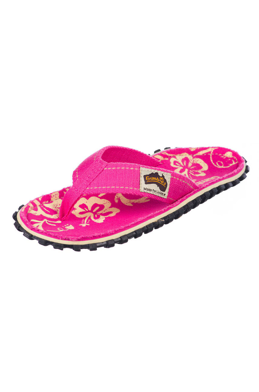 Gumbies Джапанки Islander Pink Hibiscu - Pepit.bg