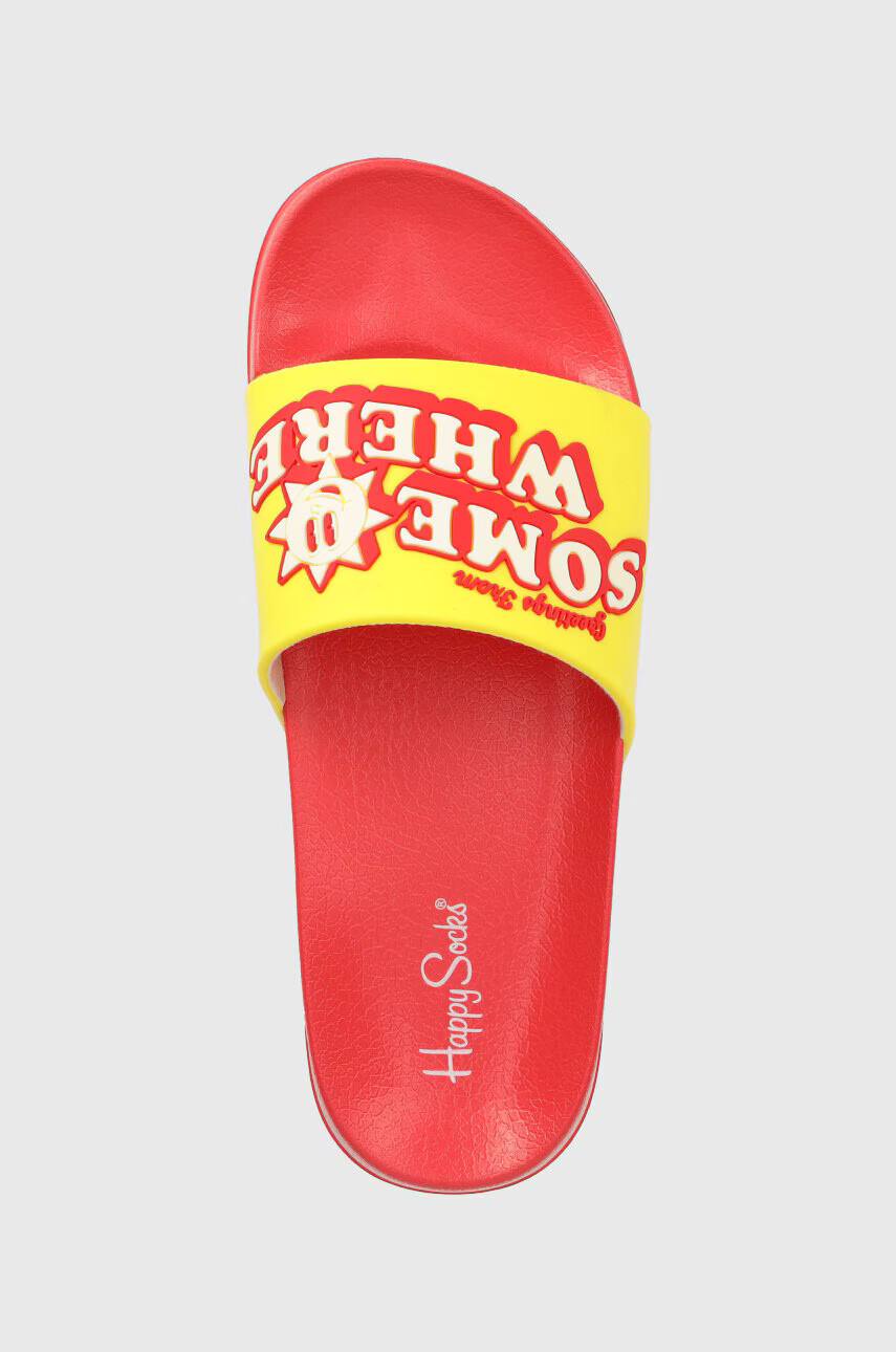 Happy Socks Чехли в червено - Pepit.bg
