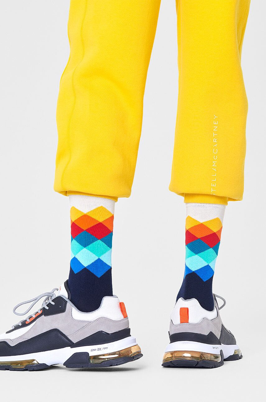 Happy Socks Чорапи в тъмносиньо - Pepit.bg