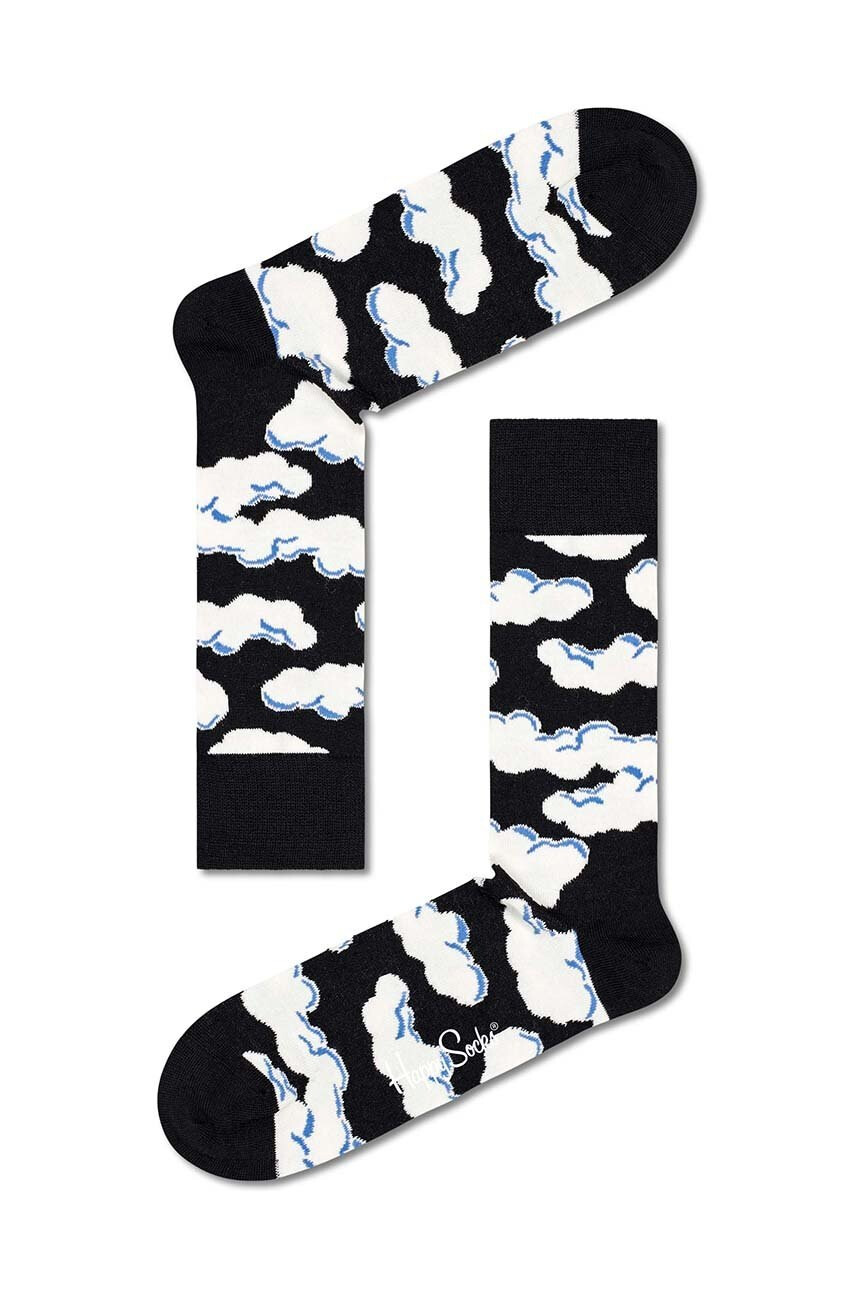 Happy Socks Чорапи в черно - Pepit.bg