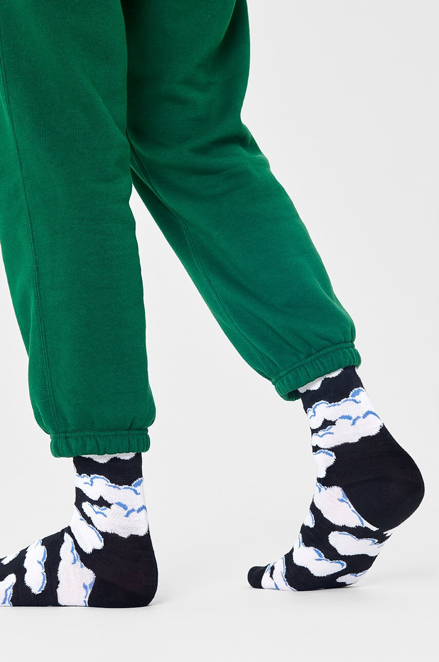 Happy Socks Чорапи в черно - Pepit.bg