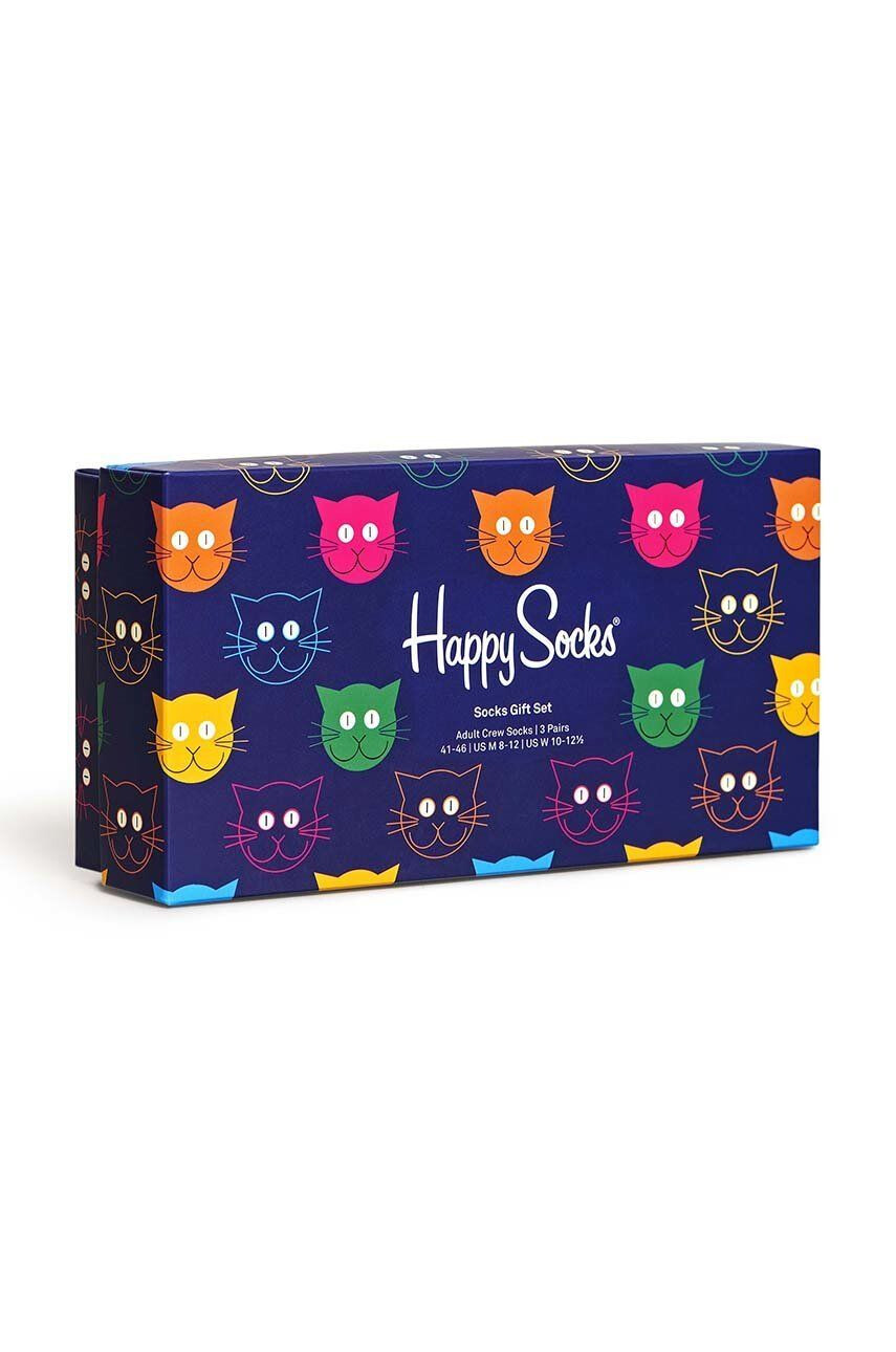 Happy Socks Чорапи (3 чифта) мъжки - Pepit.bg