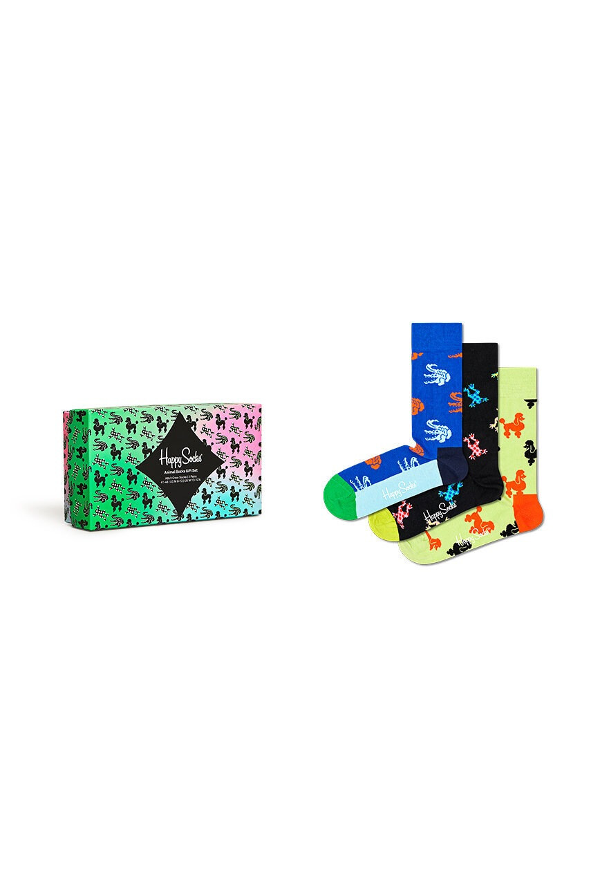 Happy Socks Чорапи (3 чифта) мъжки - Pepit.bg