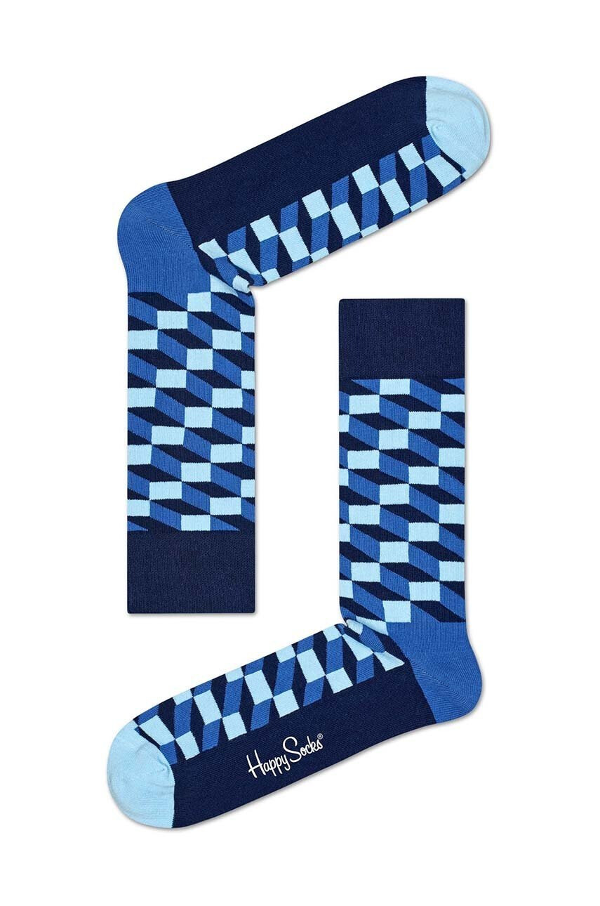 Happy Socks Чорапи в тъмносиньо - Pepit.bg