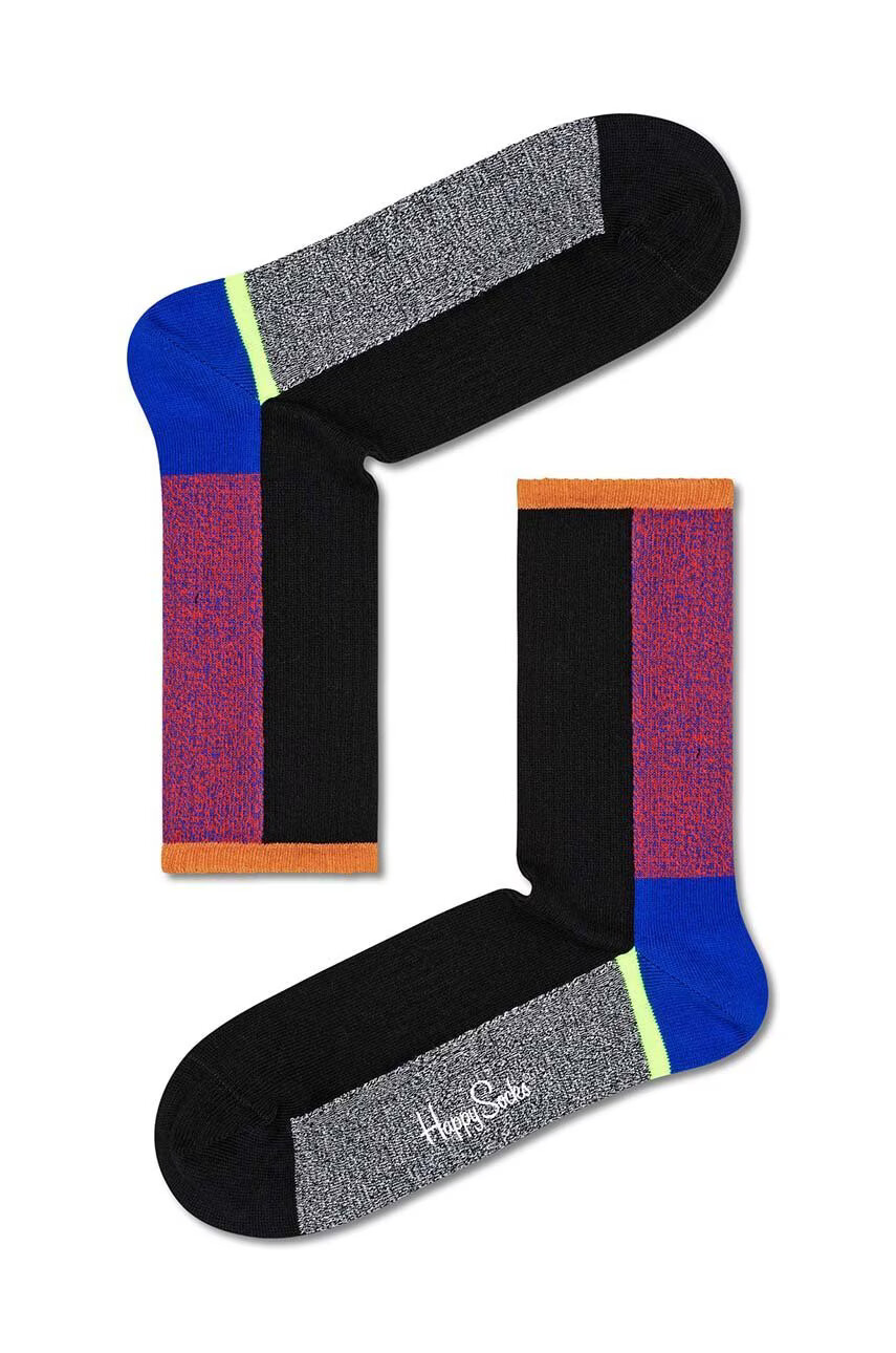 Happy Socks Чорапи в черно - Pepit.bg