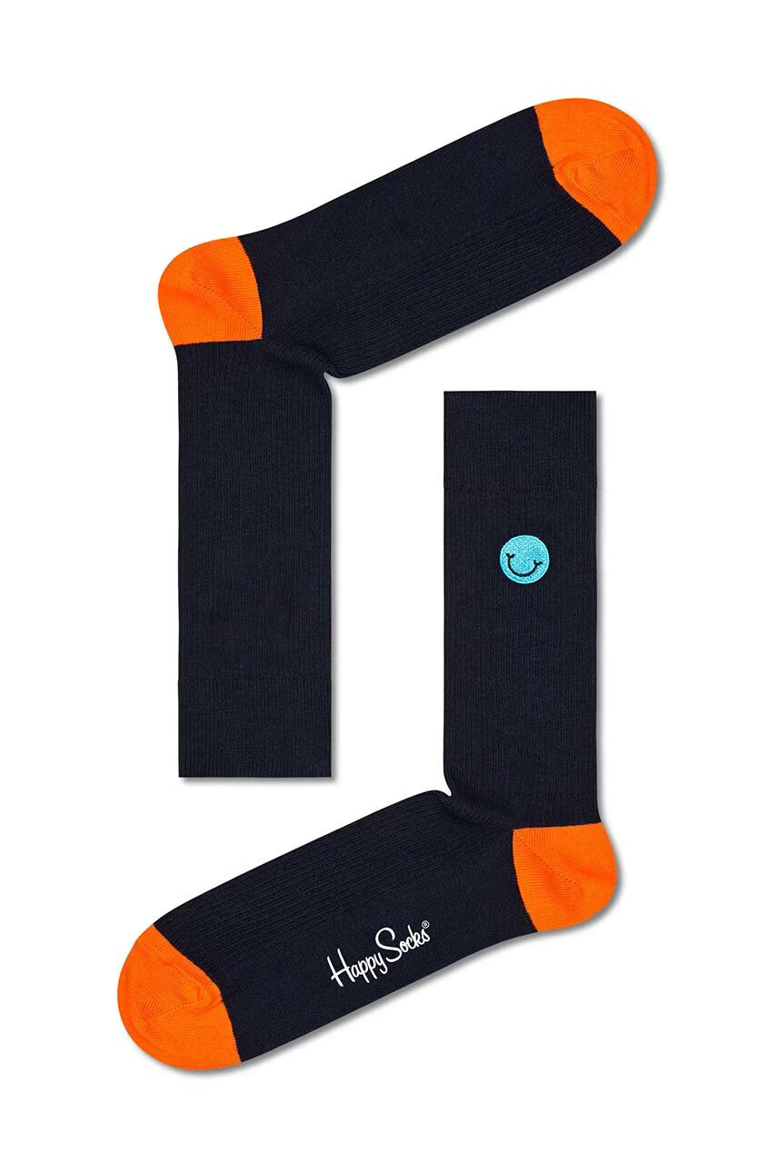 Happy Socks Чорапи в черно - Pepit.bg