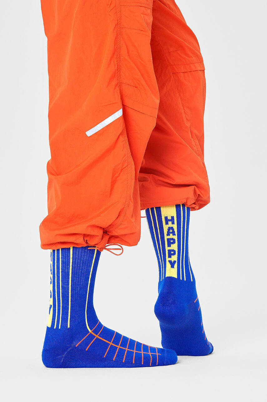 Happy Socks Чорапи в тъмносиньо - Pepit.bg