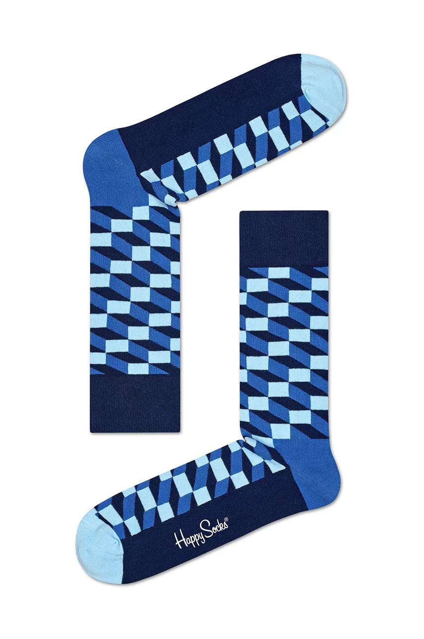 Happy Socks Чорапи в тъмносиньо - Pepit.bg