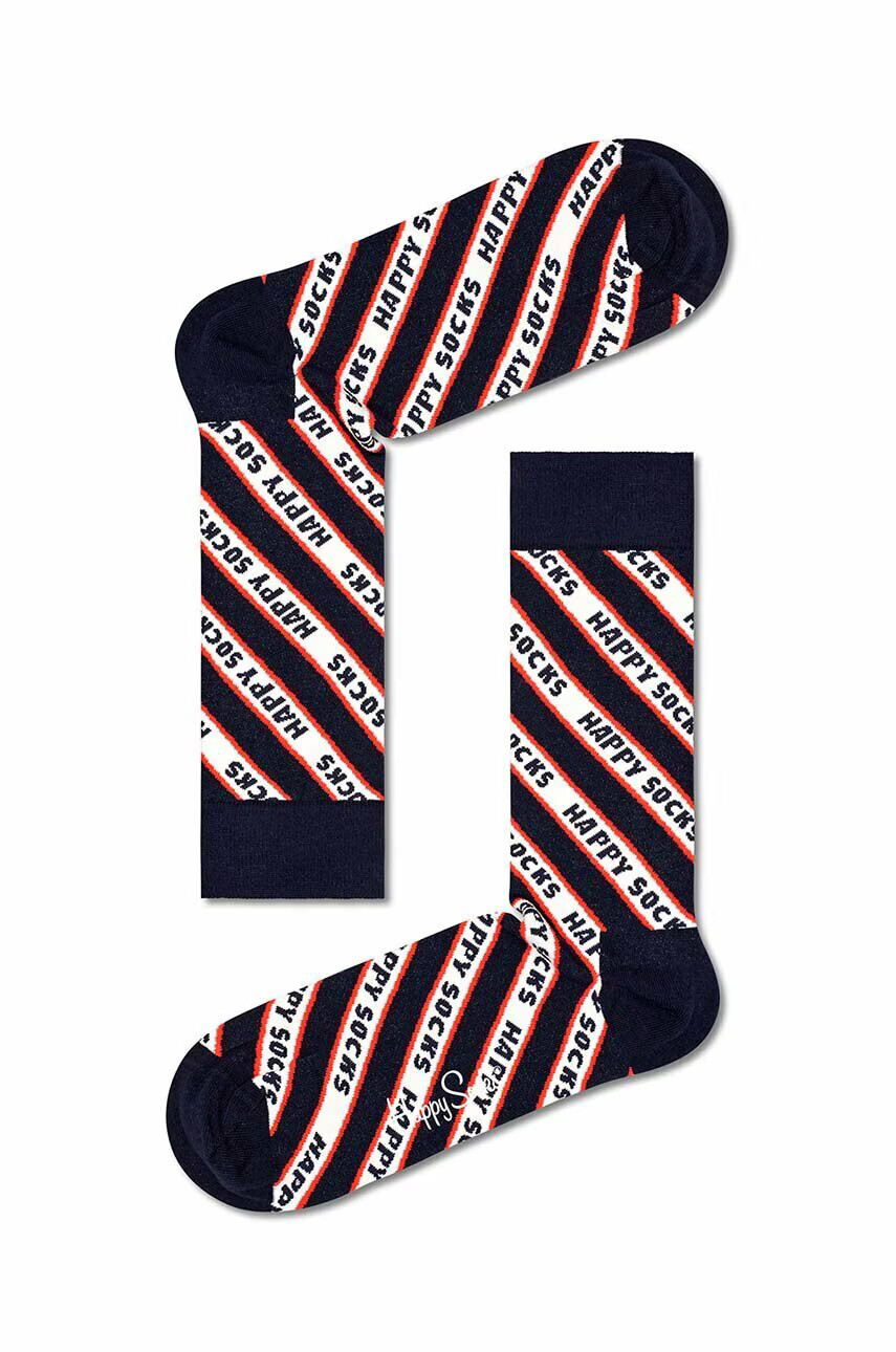 Happy Socks Чорапи в тъмносиньо - Pepit.bg