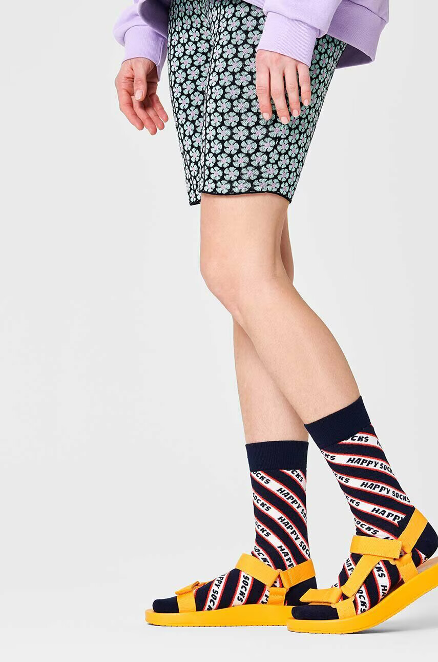 Happy Socks Чорапи в тъмносиньо - Pepit.bg