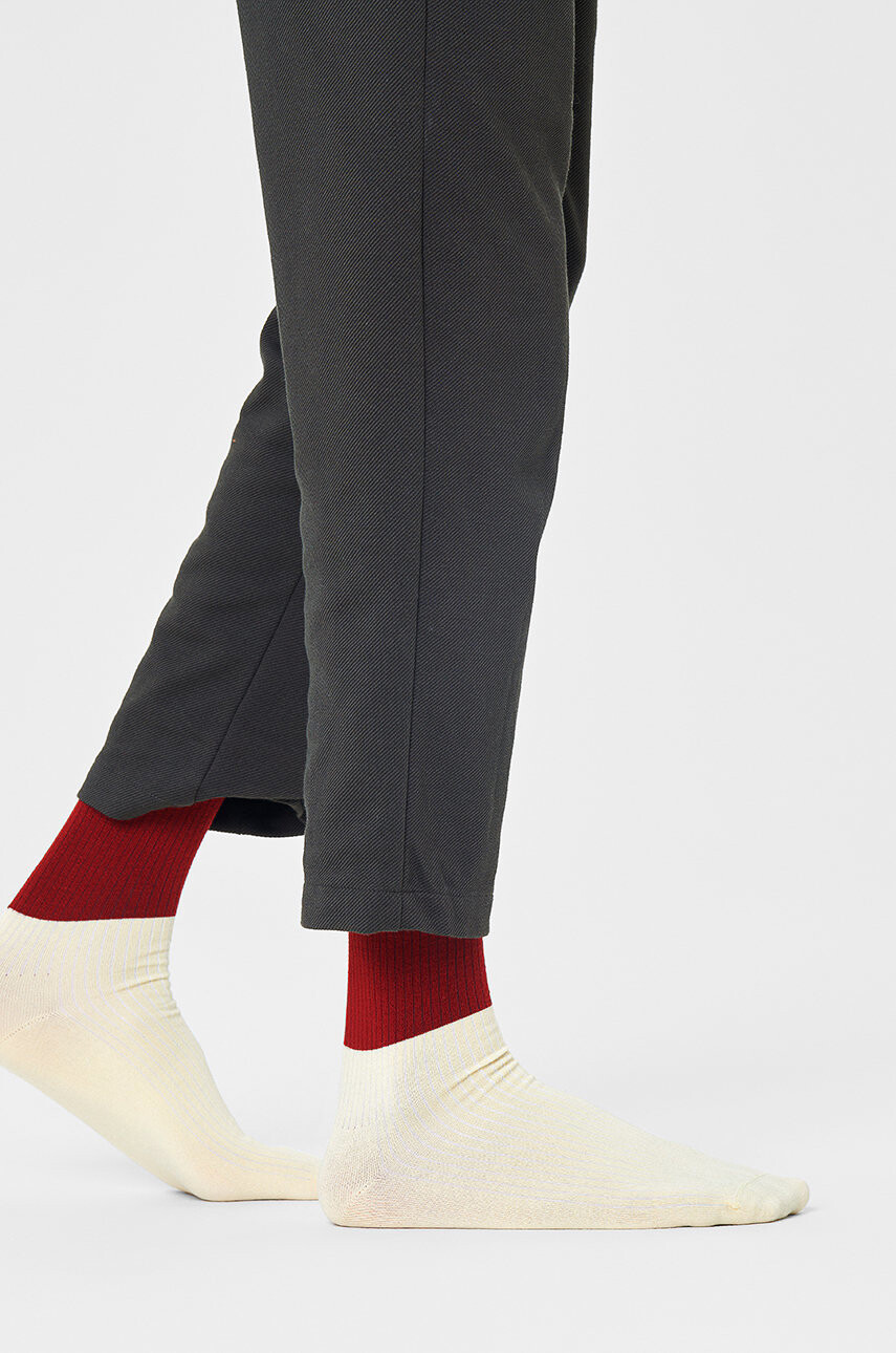 Happy Socks Чорапи в бежово - Pepit.bg