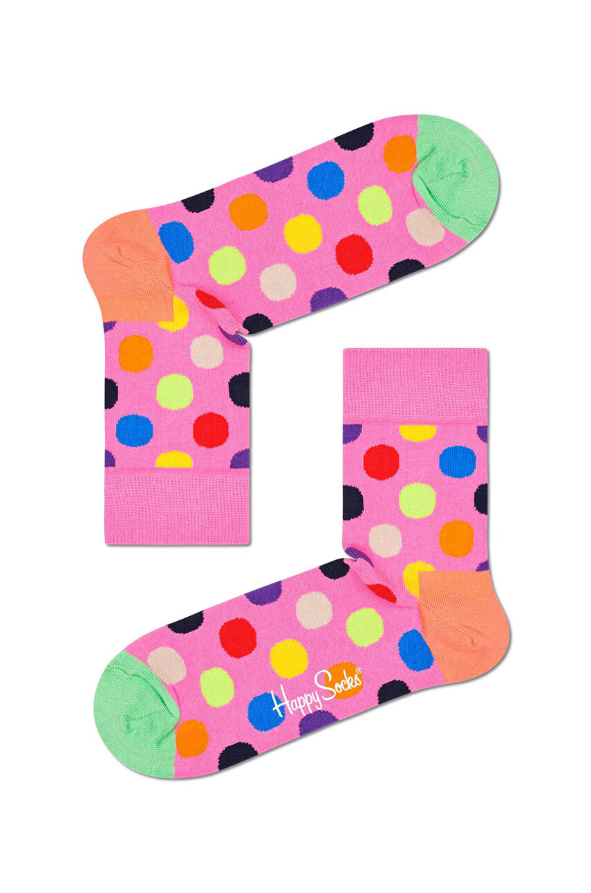 Happy Socks Чорапи Big Dot Half Crew - Pepit.bg