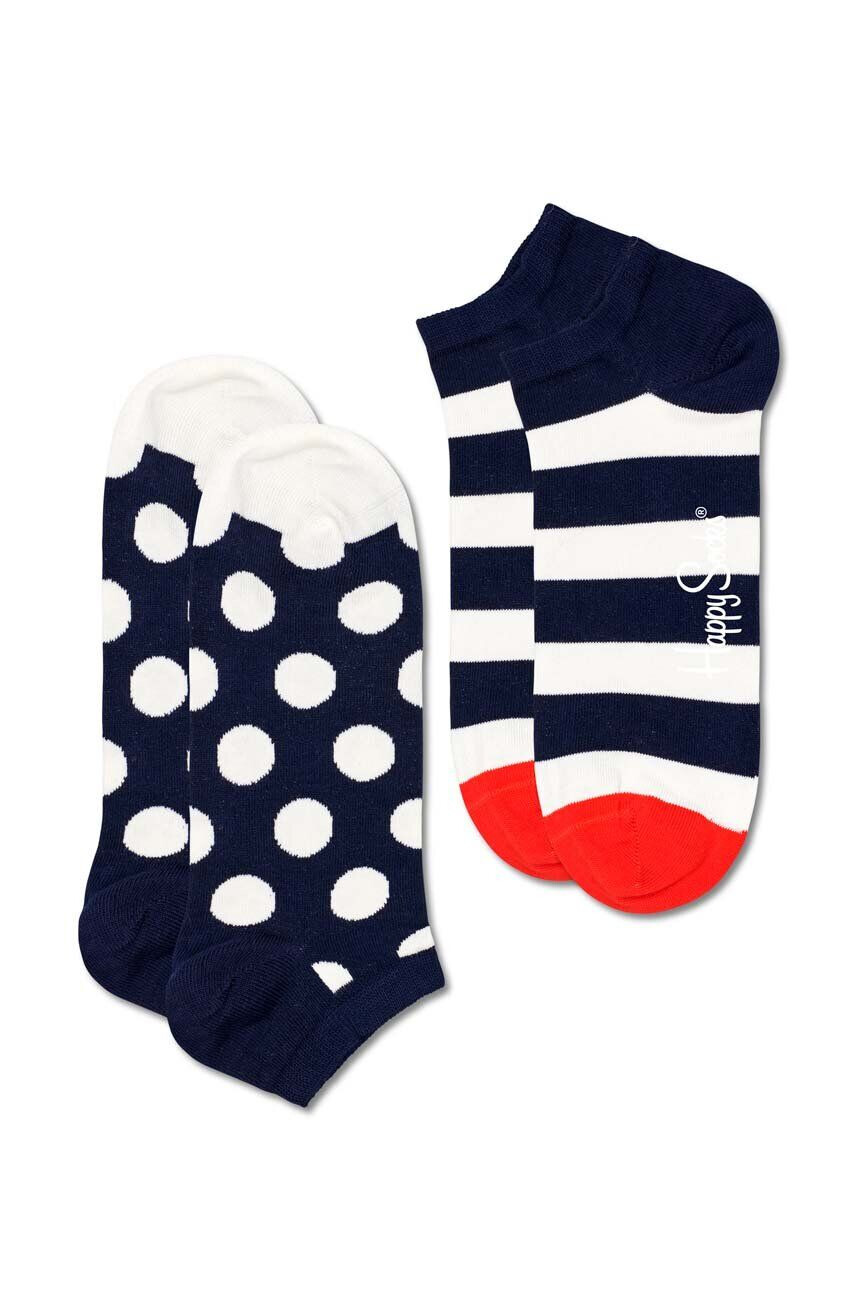 Happy Socks Чорапи Big Dot Stripe (2 чифта) - Pepit.bg