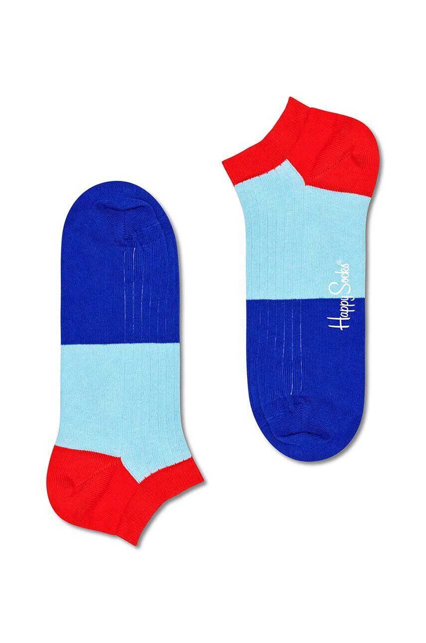 Happy Socks Чорапи Block Rib Low Sock - Pepit.bg