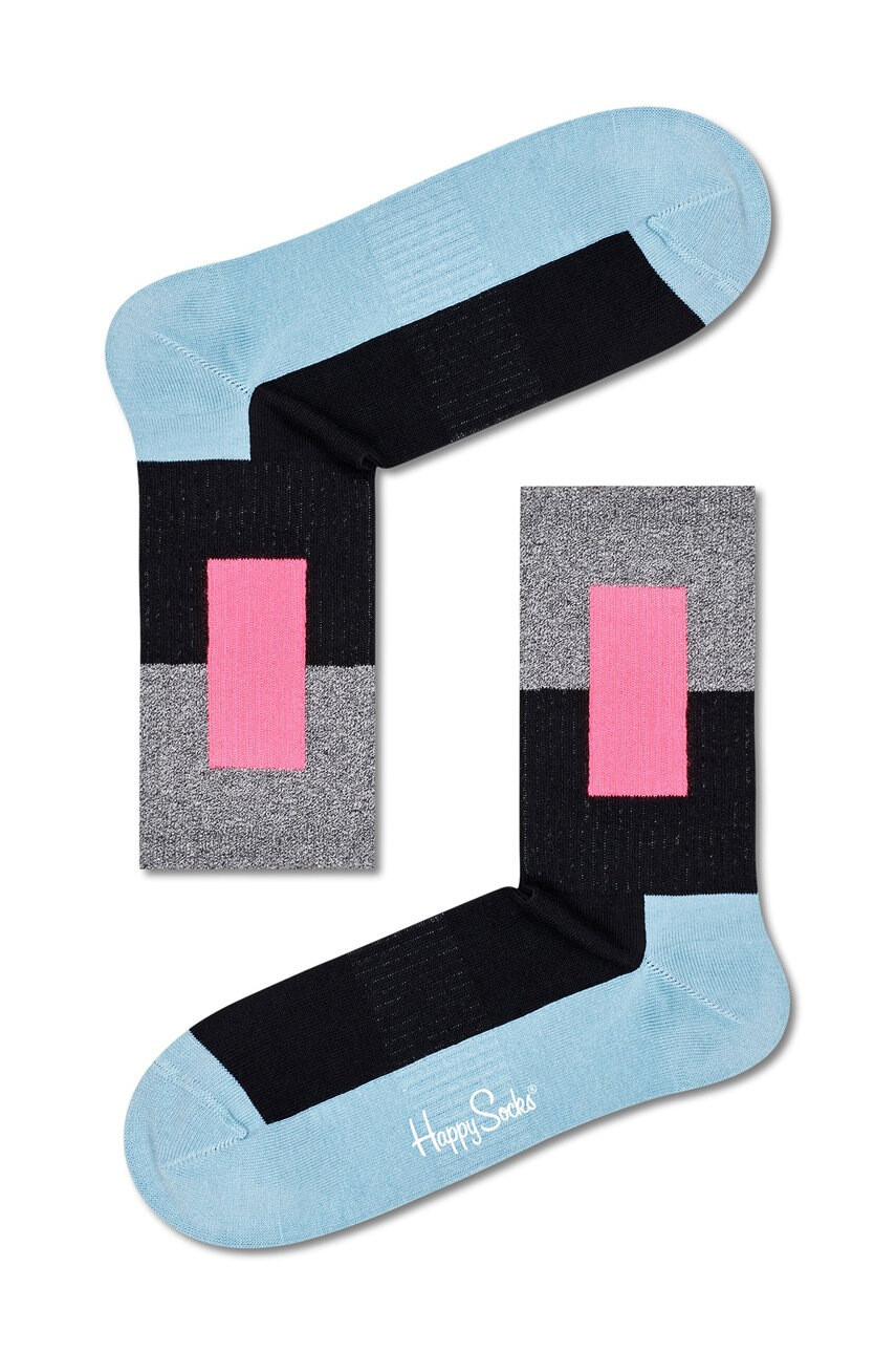 Happy Socks Чорапи Blocked 3/4 Crew - Pepit.bg