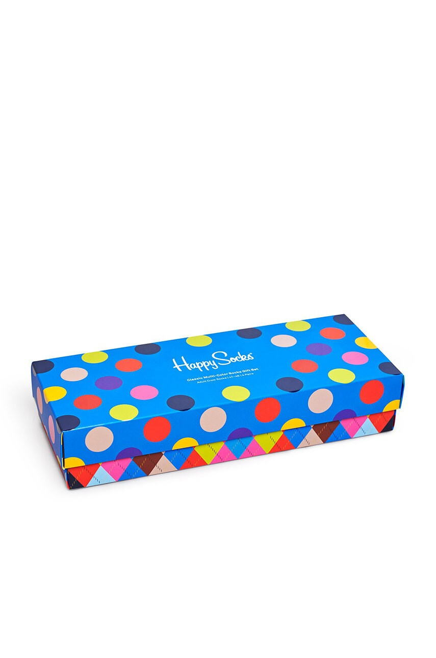 Happy Socks Чорапи Classic Multi-Color (4 чифта) - Pepit.bg