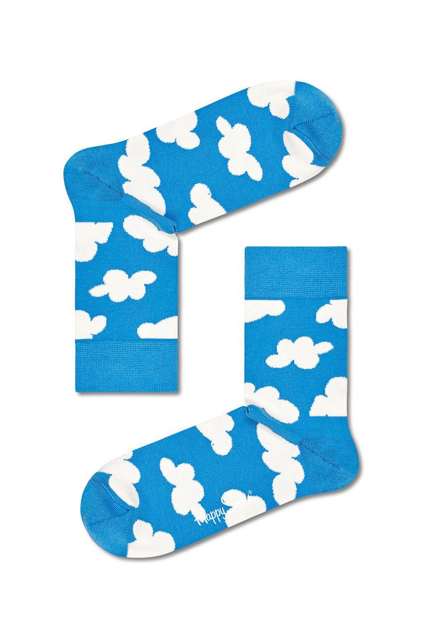 Happy Socks Чорапи Cloudy Half Crew - Pepit.bg