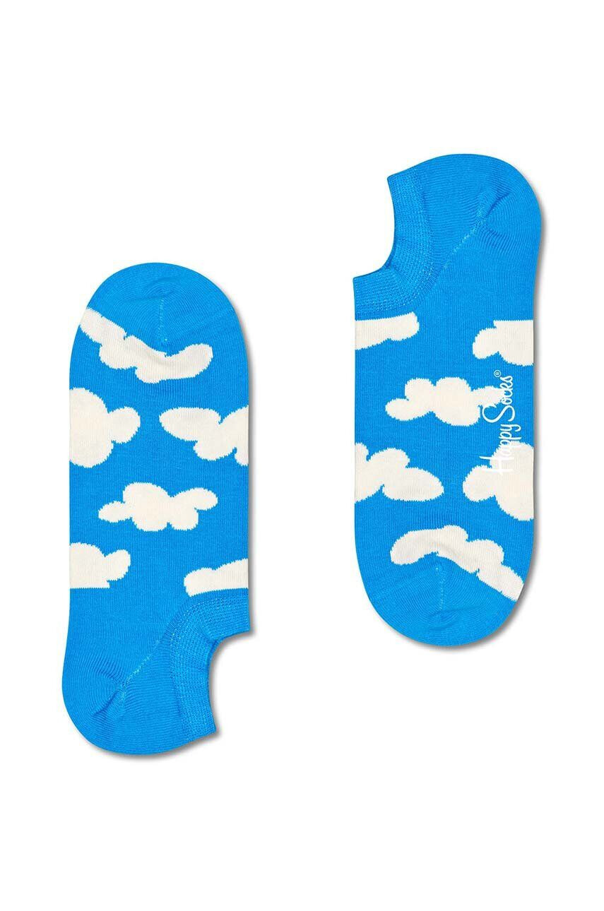 Happy Socks Чорапи Cloudy No Show Sock в тюркоазено - Pepit.bg