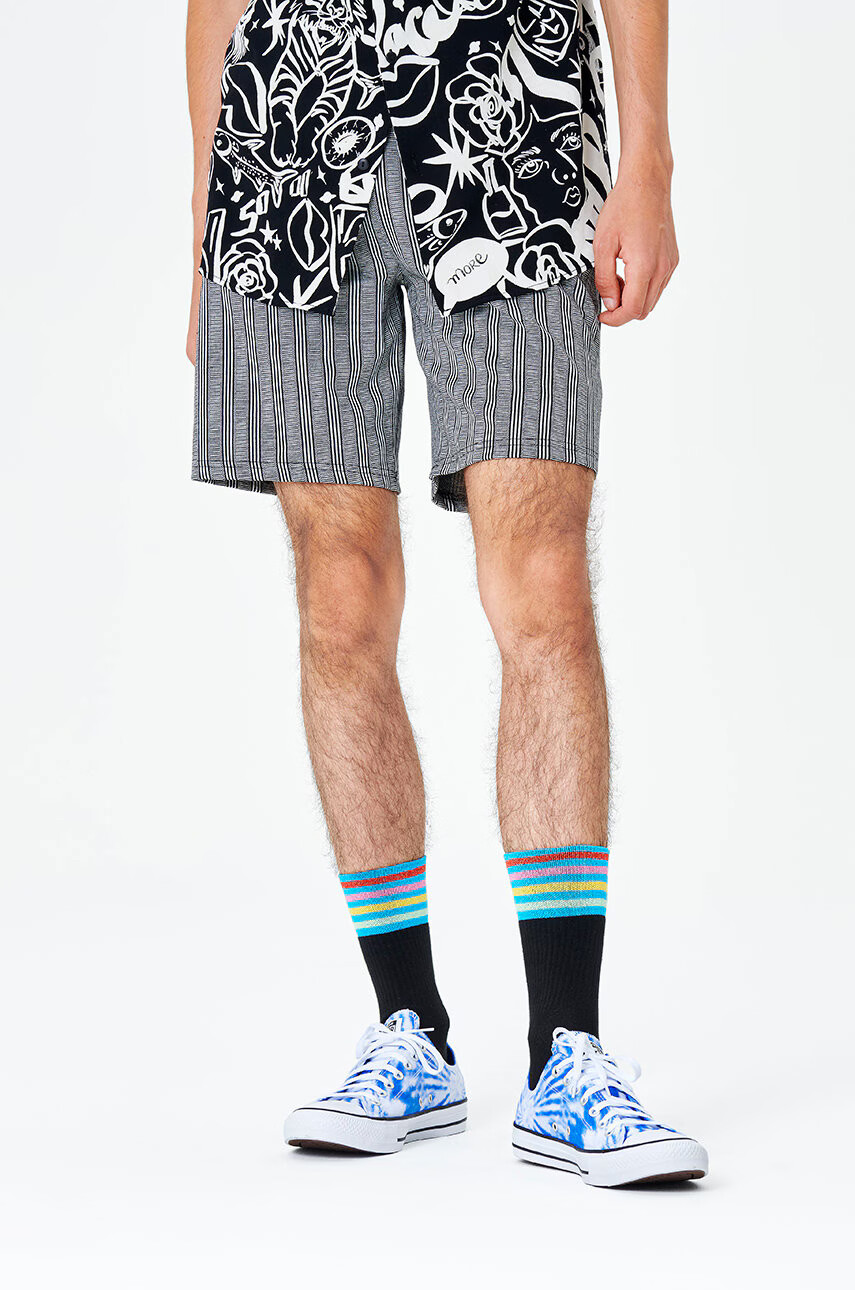Happy Socks Чорапи Colour Cuff 3/4 Crew - Pepit.bg