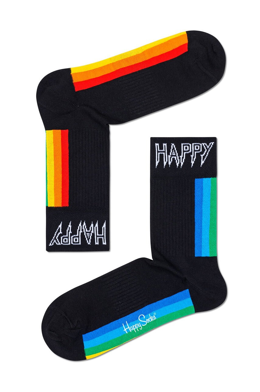 Happy Socks Чорапи Colour Stripe 3/4 Crew - Pepit.bg