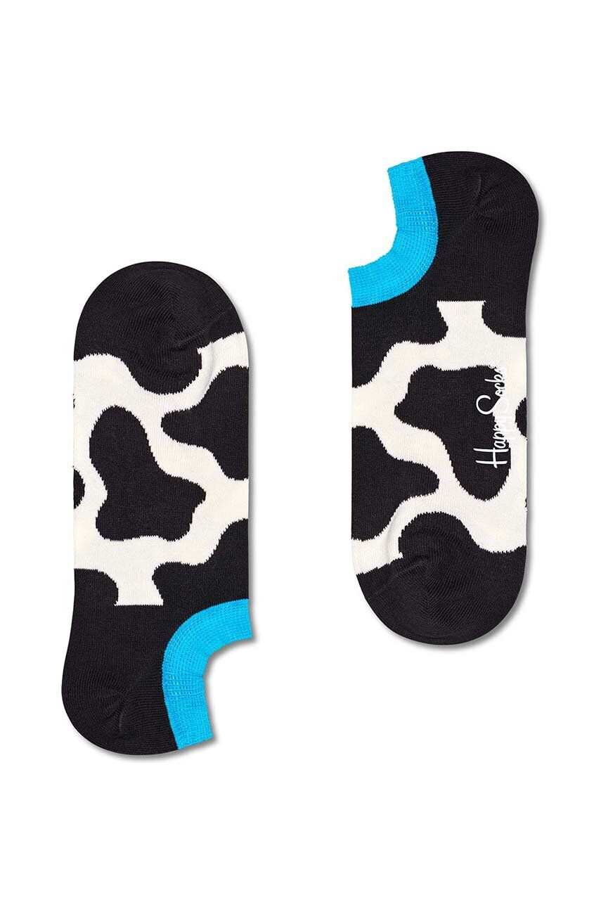 Happy Socks Чорапи Cow No Show Sock в черно - Pepit.bg