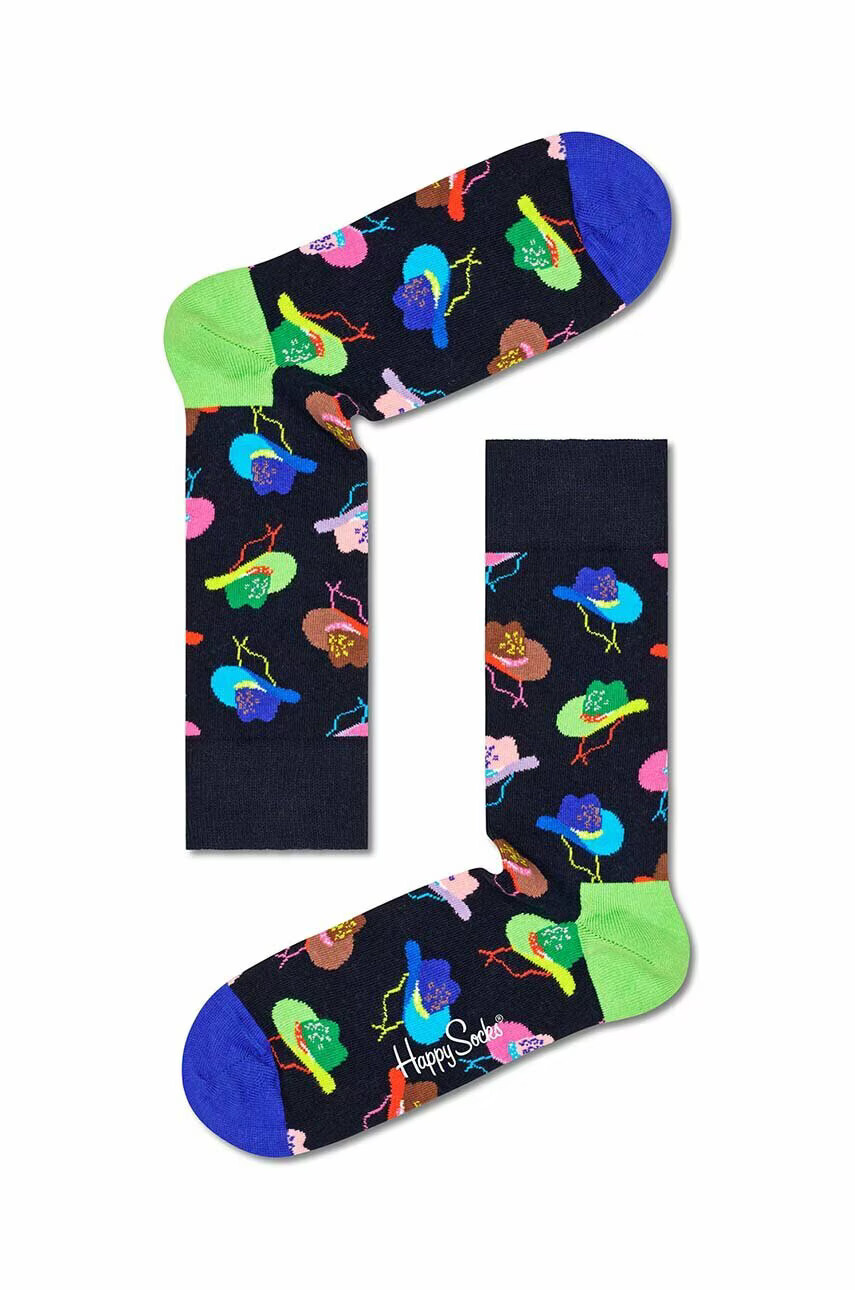 Happy Socks Чорапи Cowboy Hat в тъмносиньо - Pepit.bg