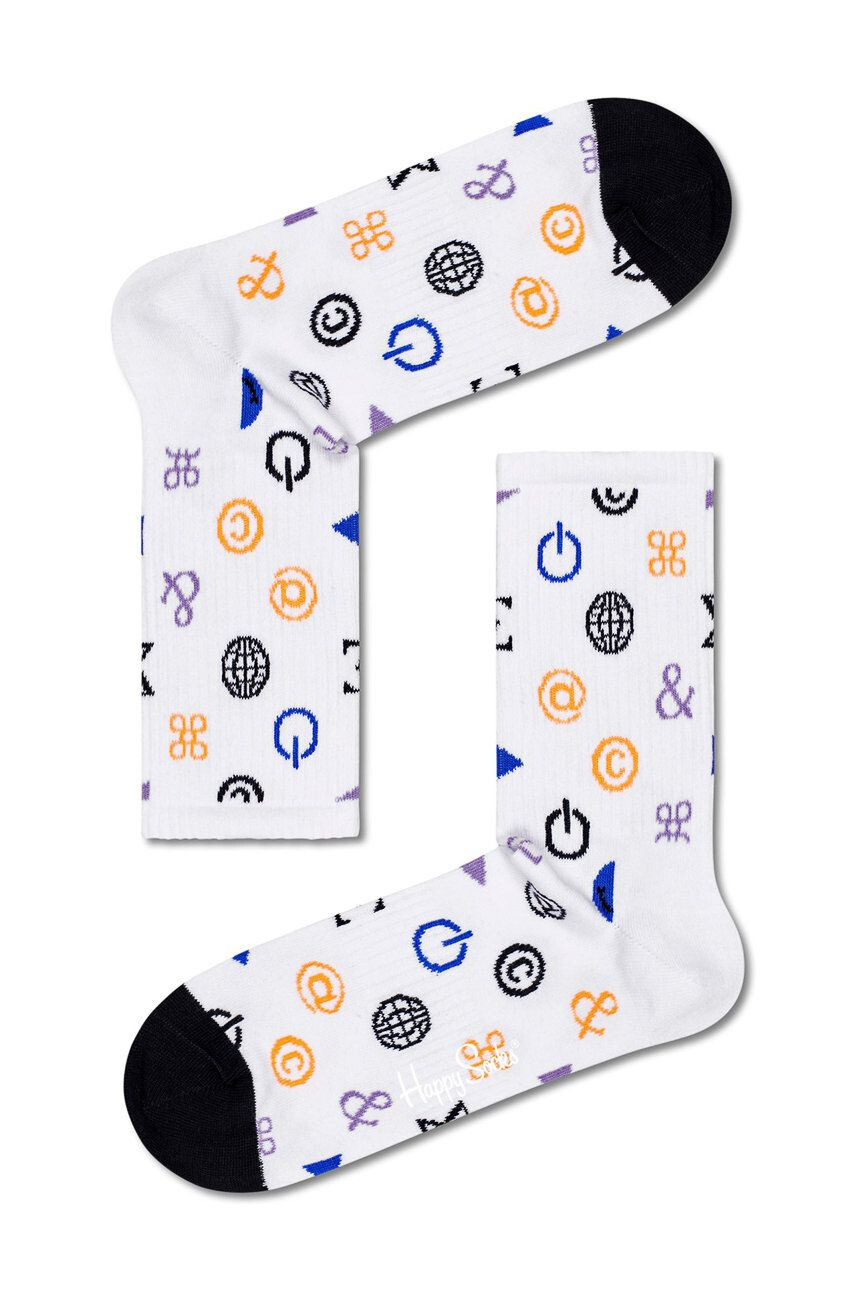 Happy Socks Чорапи Ctrl Alt Del 3/4 Crew - Pepit.bg