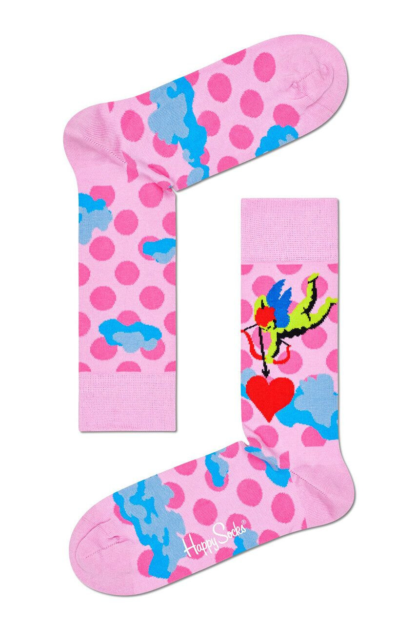 Happy Socks Чорапи Cupid With Heart - Pepit.bg