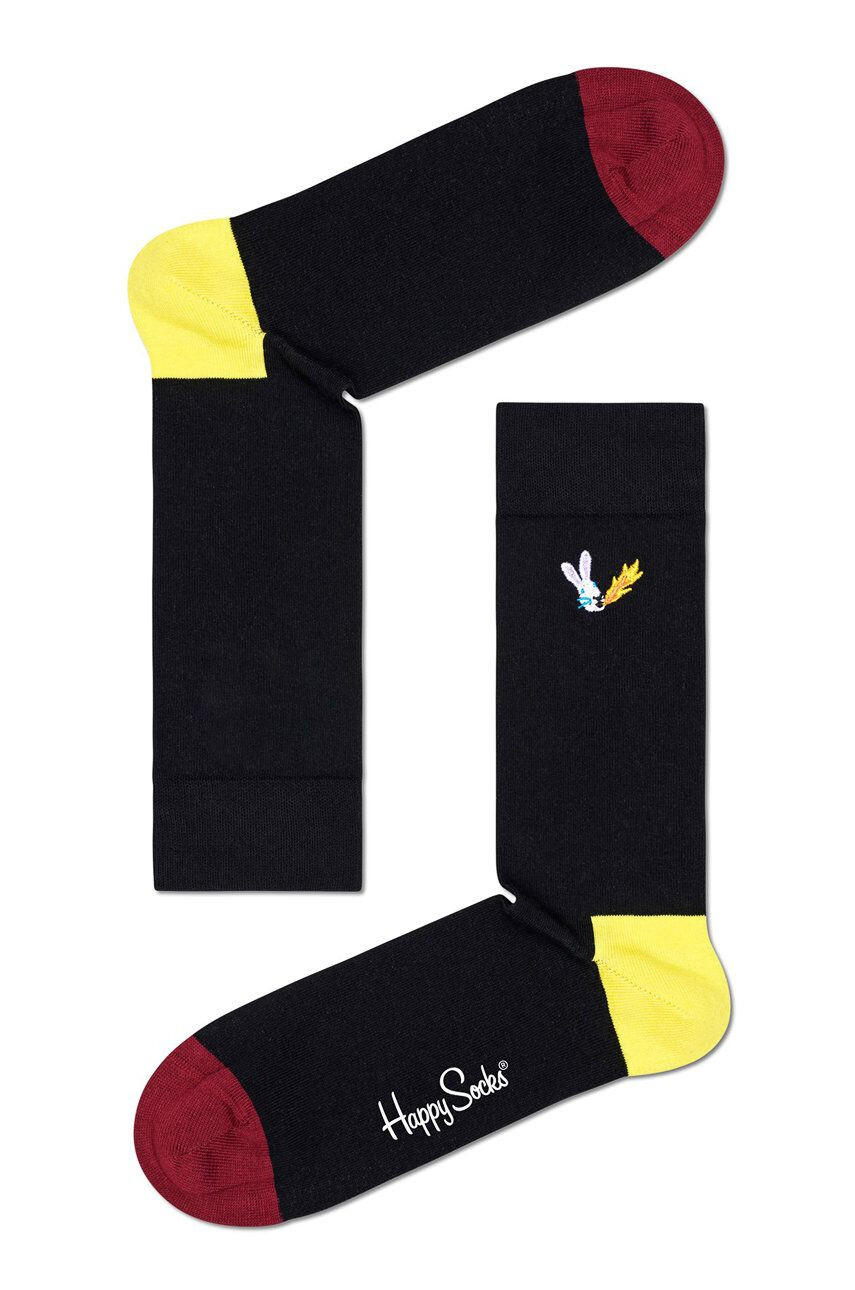 Happy Socks Чорапи Embroidery Fire Rabbit - Pepit.bg