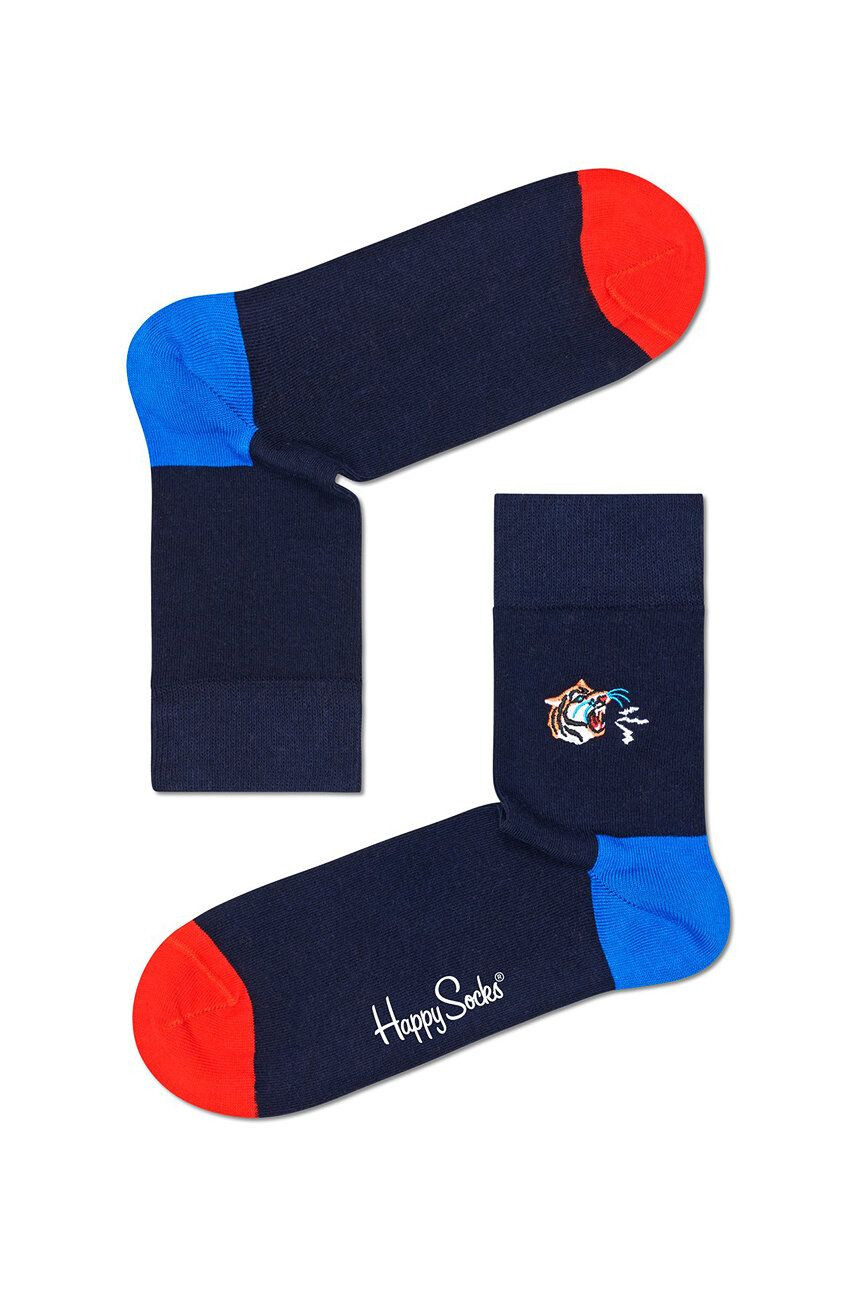 Happy Socks Чорапи Embroidery Tiger - Pepit.bg