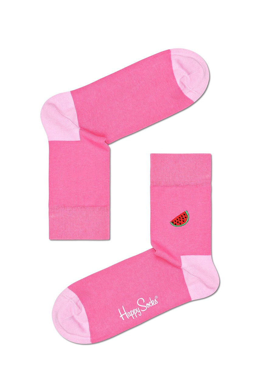 Happy Socks Чорапи Embroidery Watermelon Half - Pepit.bg