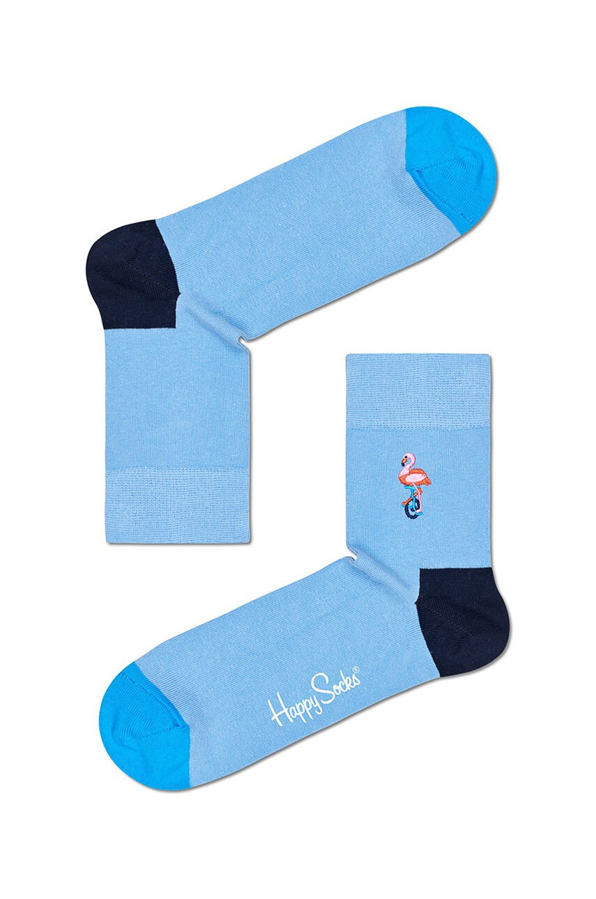 Happy Socks Чорапи Embroridery Flamingo - Pepit.bg
