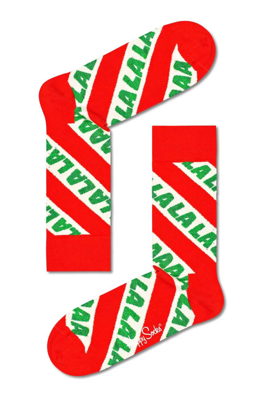Happy Socks Чорапи Fa La La La в черно - Pepit.bg