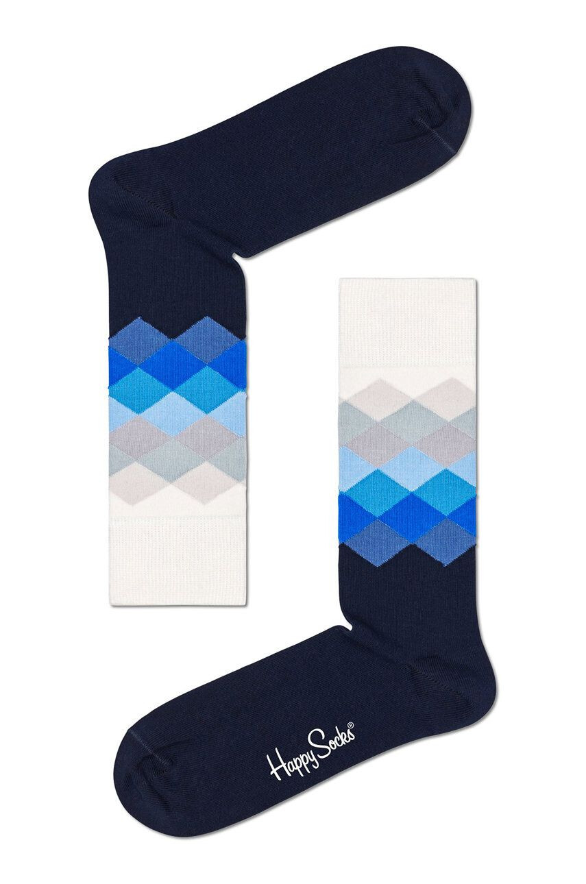 Happy Socks Чорапи Faded Diamond - Pepit.bg