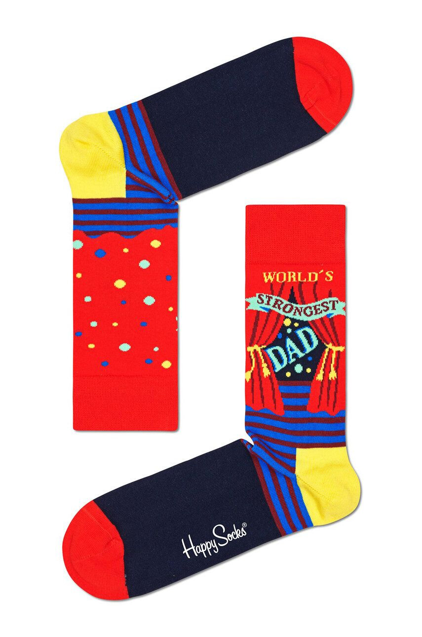 Happy Socks Чорапи Father´s Day Socks (3 чифта) - Pepit.bg