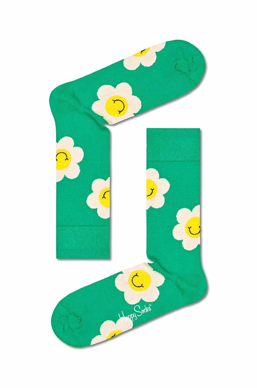 Happy Socks Чорапи Flower Us (3 чифта) - Pepit.bg