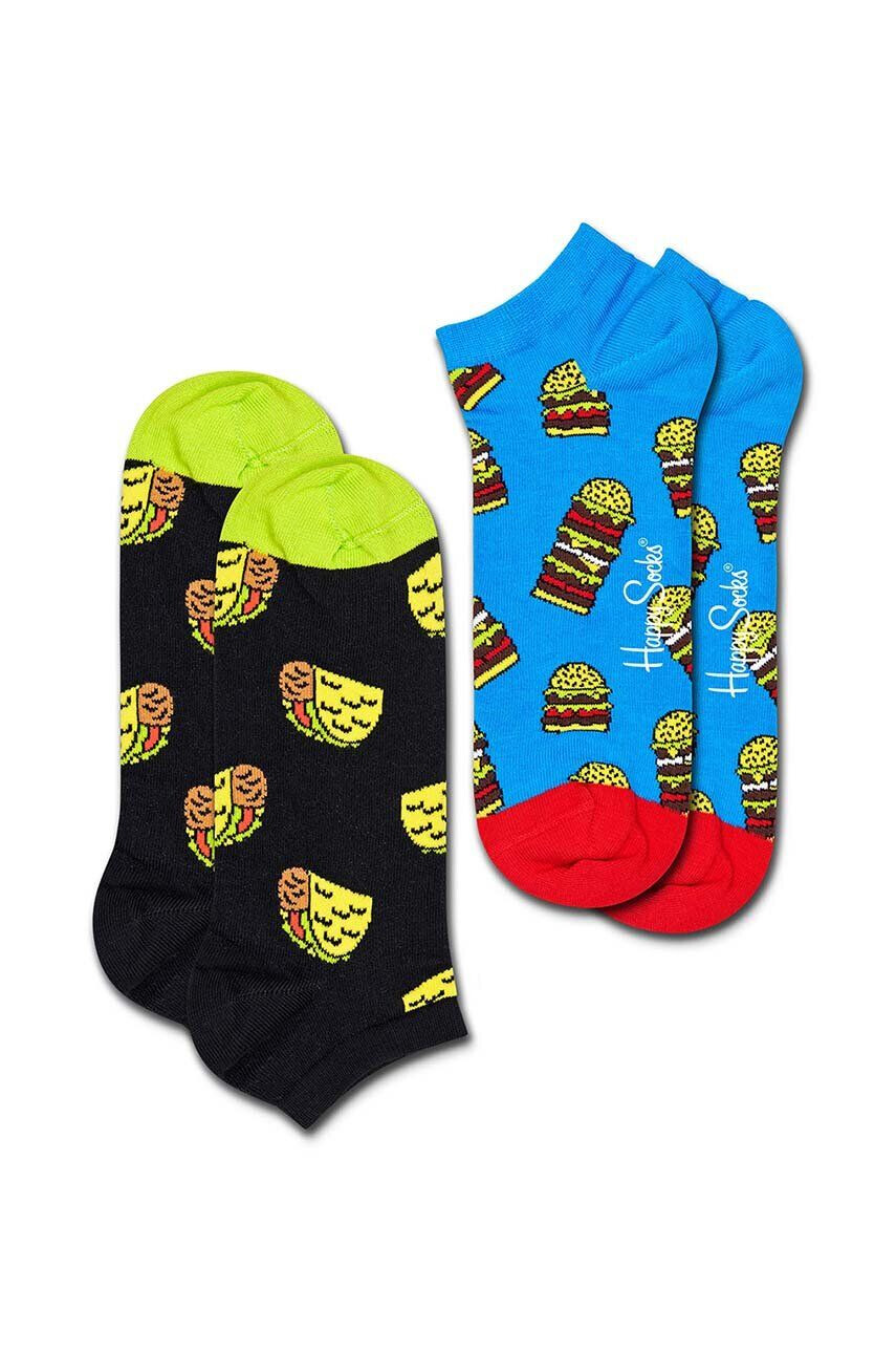 Happy Socks Чорапи Foodie Low Sock (2 чифта) - Pepit.bg