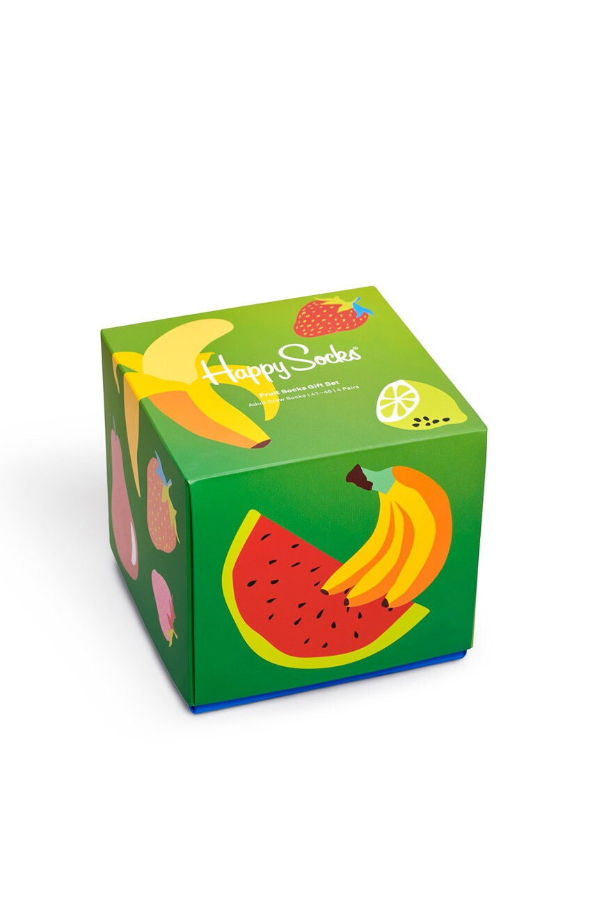 Happy Socks Чорапи Fruit Socks Gift Set (4 чифта) - Pepit.bg