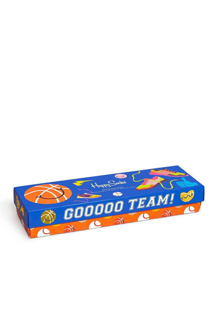 Happy Socks Чорапи Game Day Socks Gift Set (5 чифта) - Pepit.bg
