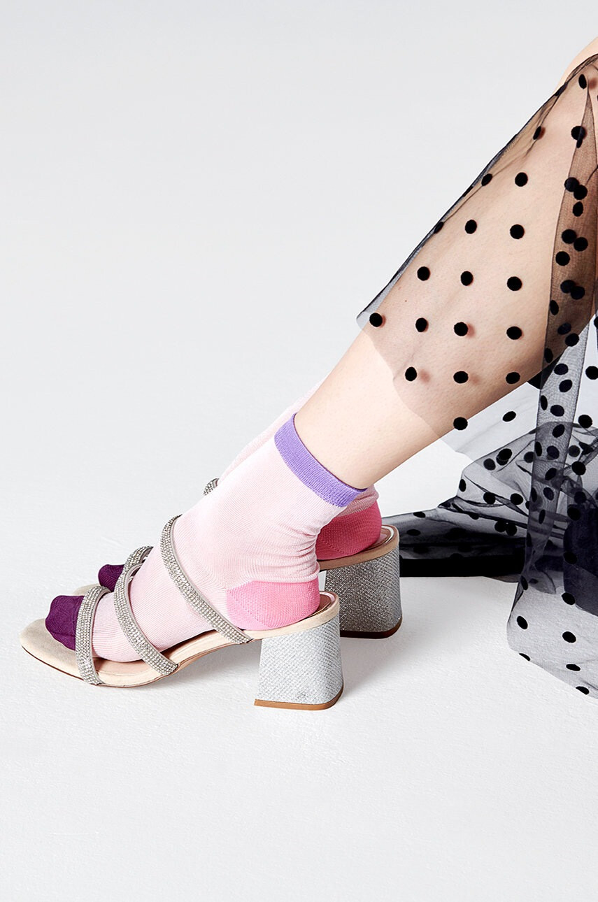 Happy Socks Чорапи Grace Ankle - Pepit.bg