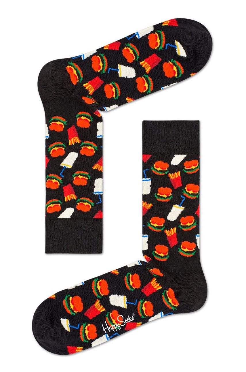 Happy Socks Чорапи Hamburger - Pepit.bg