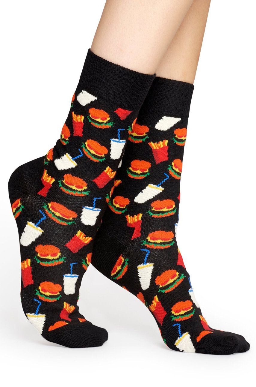 Happy Socks Чорапи Hamburger - Pepit.bg