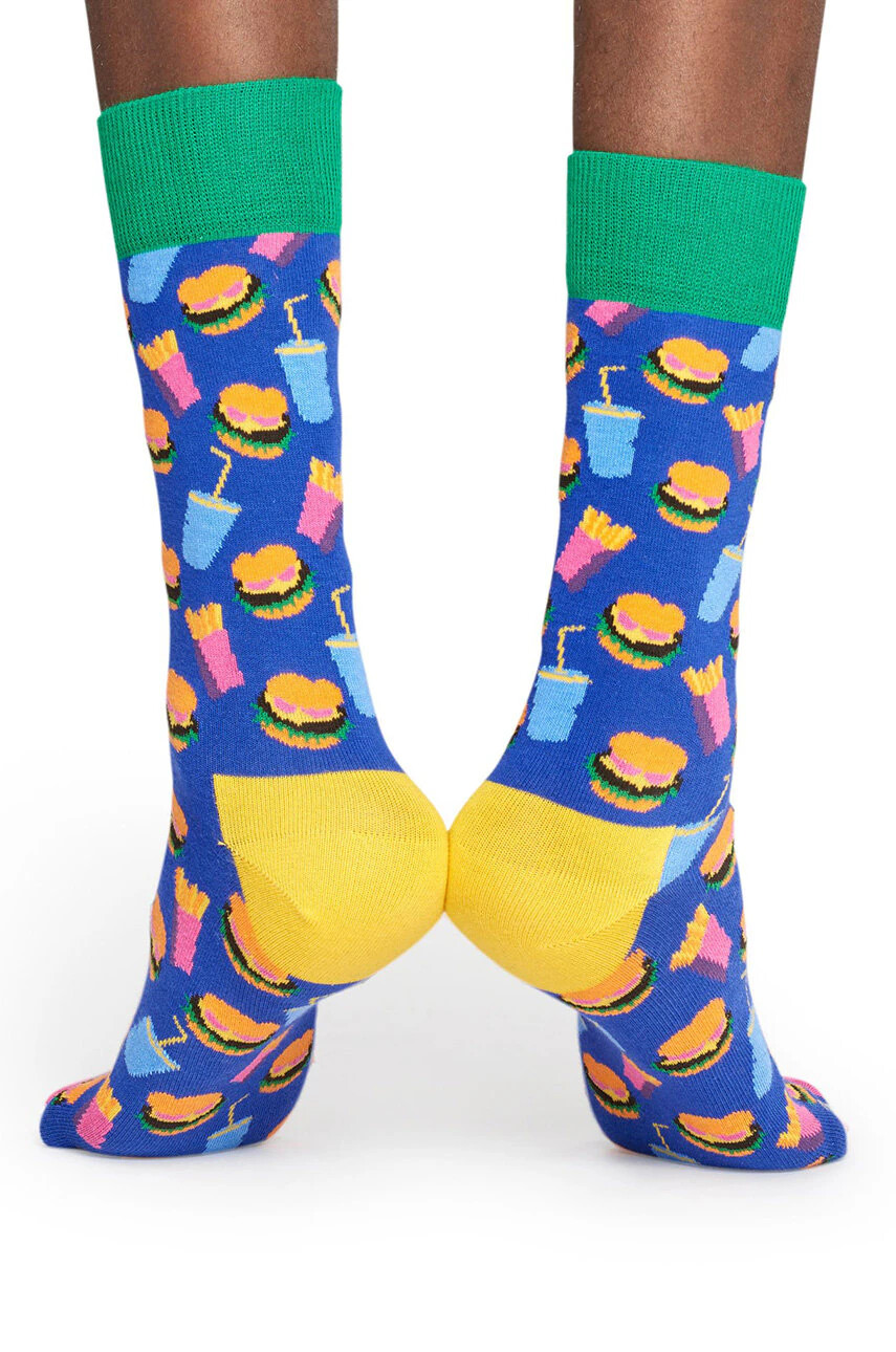 Happy Socks Чорапи Hamburger - Pepit.bg