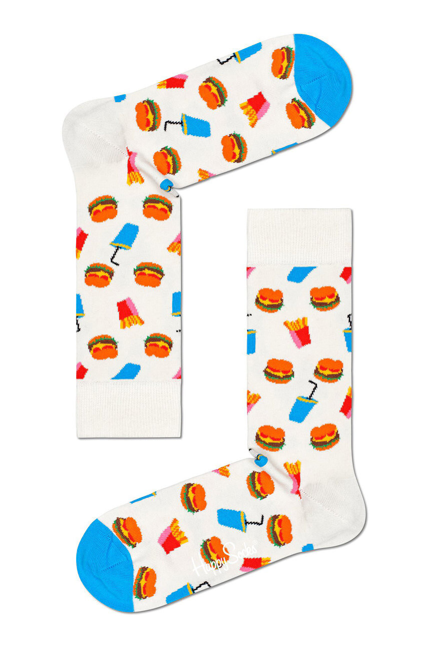 Happy Socks Чорапи Hamburger - Pepit.bg