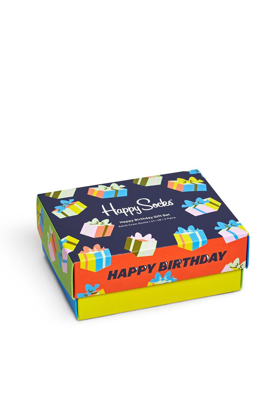 Happy Socks Чорапи Happy Birthday (2 чифта) - Pepit.bg