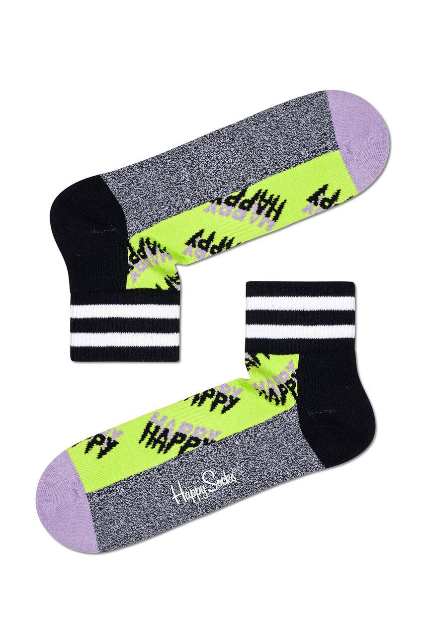 Happy Socks Чорапи Happy Logo 1/4 Crew - Pepit.bg