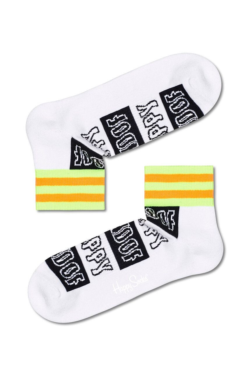 Happy Socks Чорапи Happy Stripe 1/4 Crew мъжки - Pepit.bg