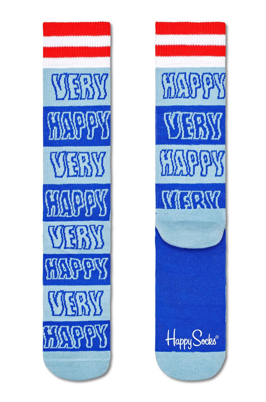 Happy Socks Чорапи Stripe Crew - Pepit.bg