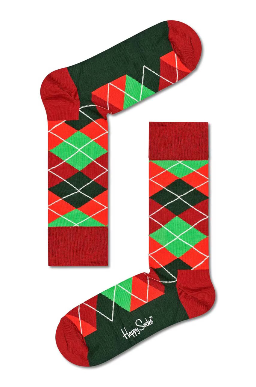 Happy Socks Чорапи Holiday Classics (3 чифта) - Pepit.bg