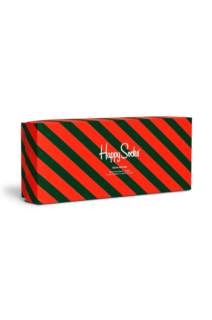 Happy Socks Чорапи Holiday Classics (4 чифта) - Pepit.bg